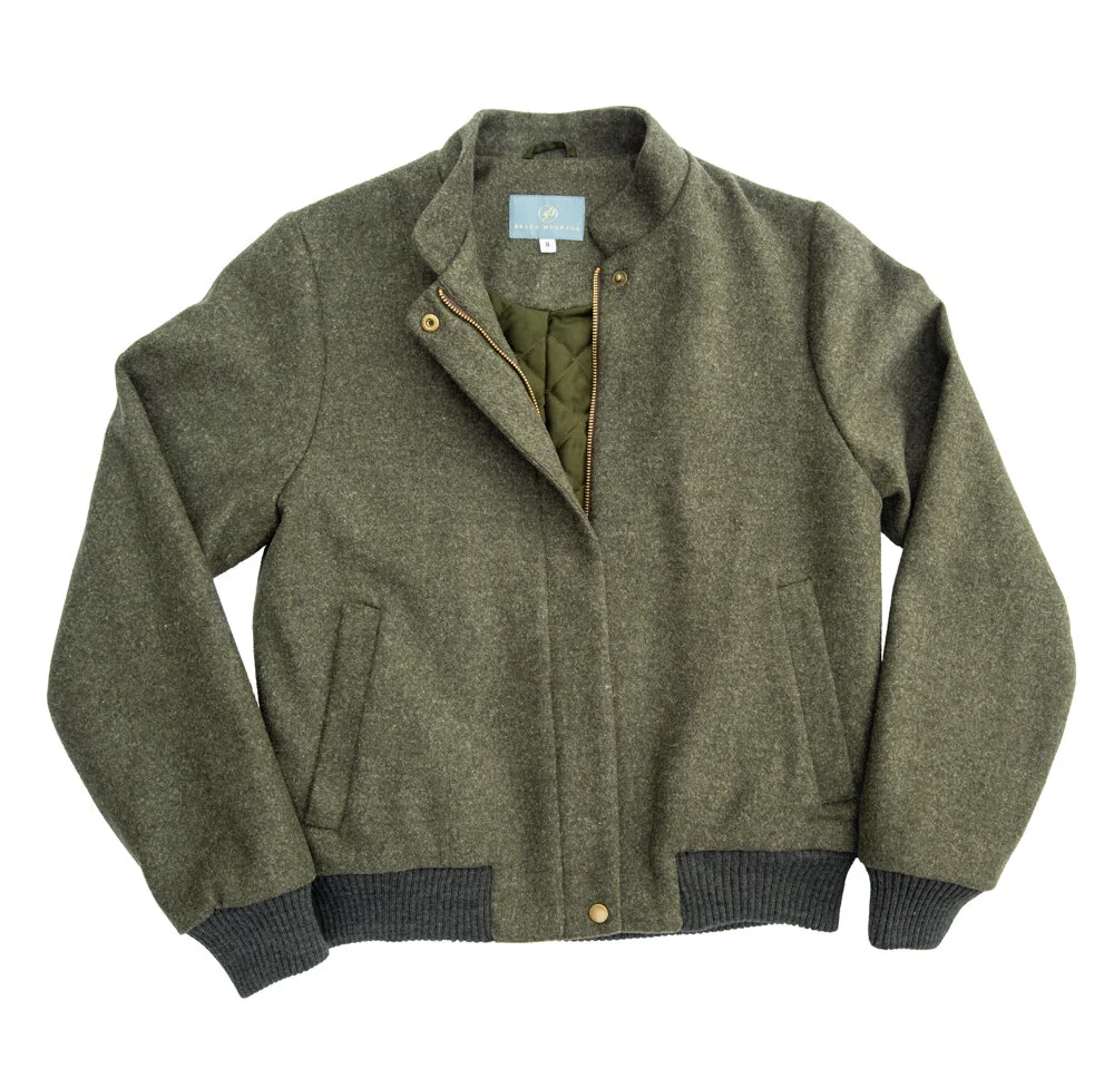 Olive green bomber jacket mens best sale